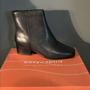 Easy Spirit Dark Blue Ankle Boots